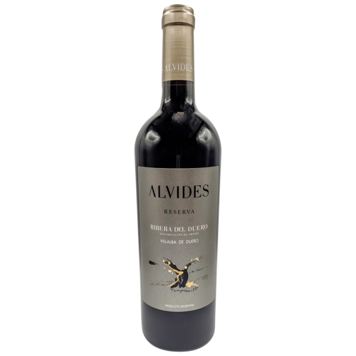 ALVIDES Reserva 2018 Ribera Del Duero kommer fra 55 år gamle 100 % Tempranillo (Tinto fino) vinstokke fra "Aranda de Duero" og "La Horra" område.