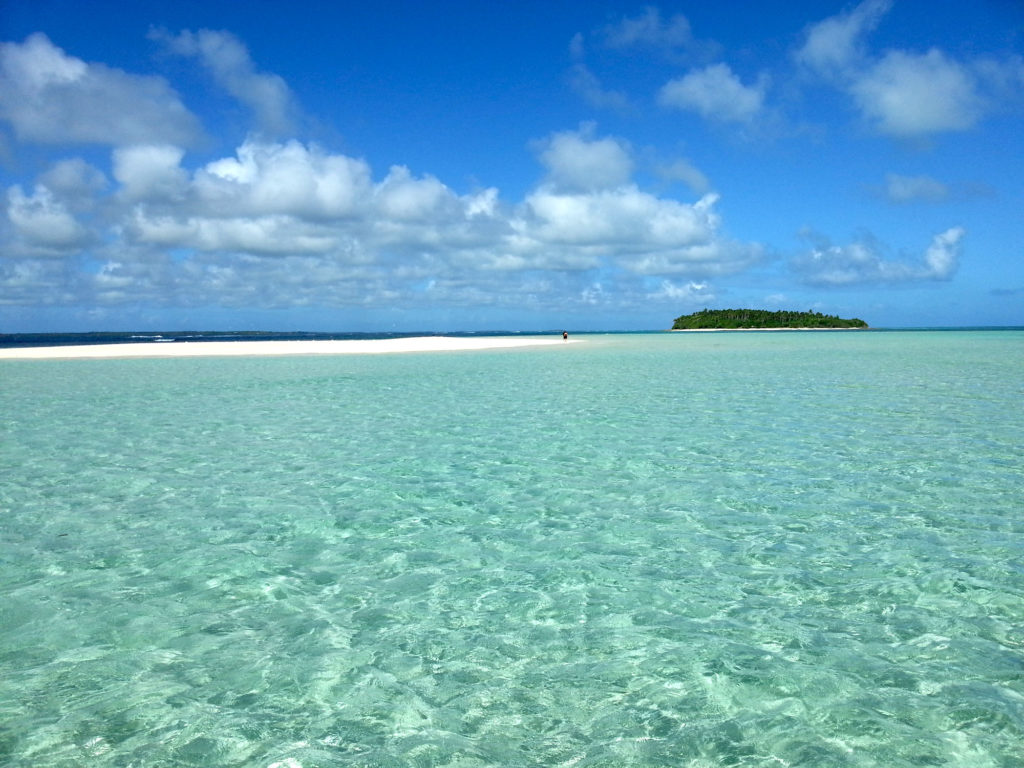 Tonga desert island