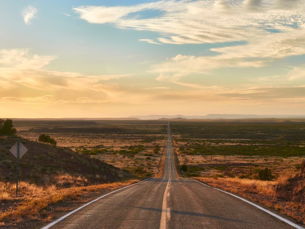 Solitary road