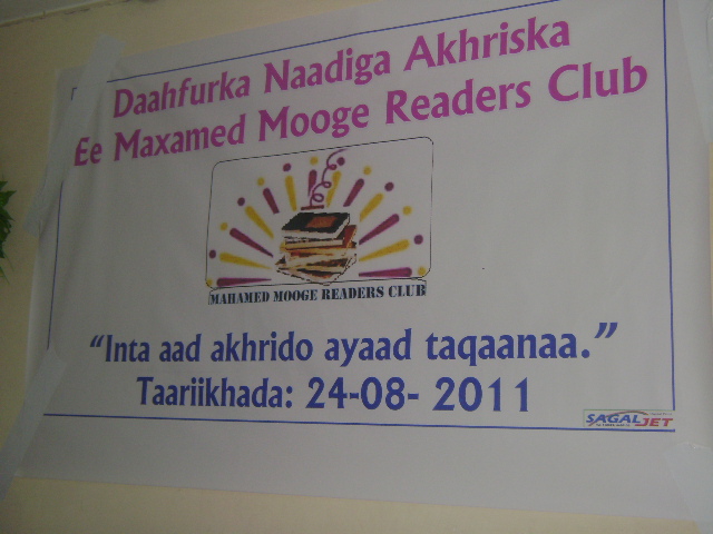 Maxamed Mooge Readers Club Oo Caawa Lagaga Dhawaaqay Magaalada Hargeysa