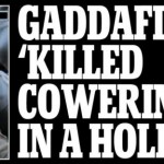 Gaddafi killed