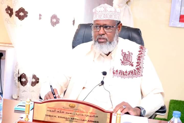 Wasiirka Diinta iyo Awqaafta Somaliland Oo Shaaciyey Xilliga Bilowga Bisha Ramadaan