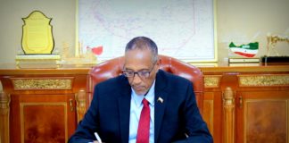 Madaxweynaha Somaliland Md Muuse Biixi Cabdi