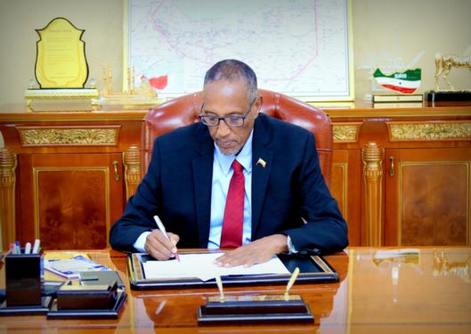 Madaxweynaha Somaliland Md Muuse Biixi Cabdi