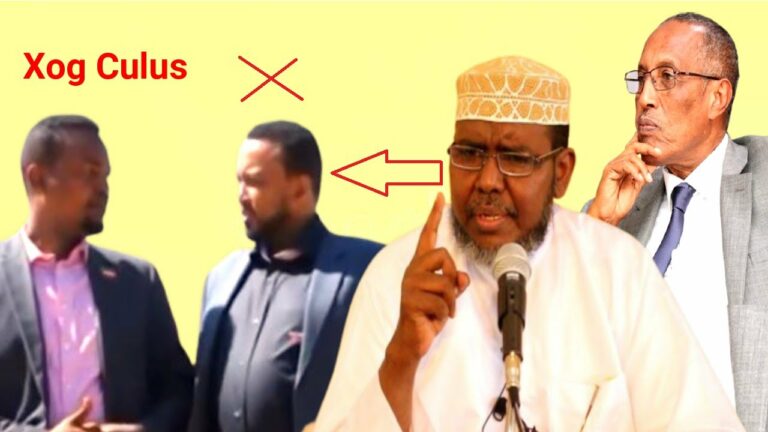 Sheekh Aadam-Siira oo Arrimo Xaasaasi ah uga Digay Shacabka Somaliland