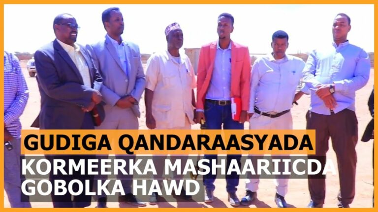 Guddiga Qandaraasyada Qaranka oo Kormeeray Mashaariic laga fuliyey Gobolka Hawd