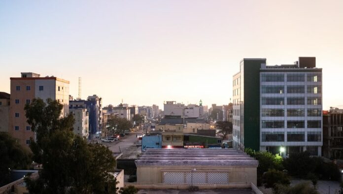 Central Hargeisa, the capital city of Somaliland Foto: Benjamin Moscovici