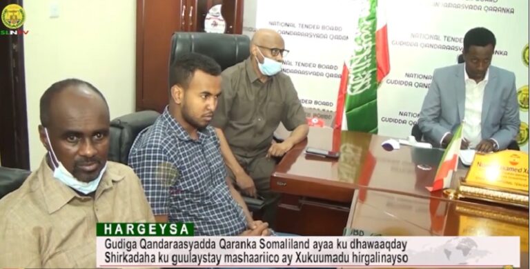 Guddiga Qandaraasyada Qaranka oo ku dhawaaqay Shirkado ku guulaystay Mashaariic Xukuumaddu ka hirgelinayso Gobollada dalka