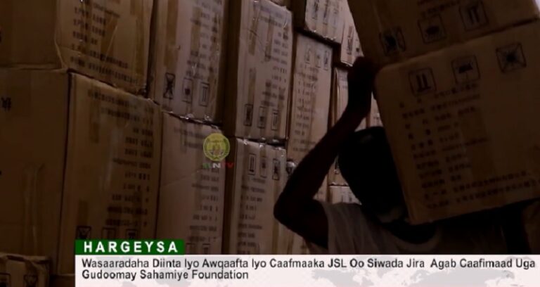 Sahamiye Foundation oo Agab Caafimaad loogu talo-galay Masaajiddada ku wareejiyey Xukuumadda Somaliland