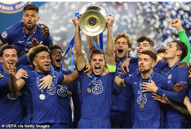 Chelsea oo markii labaad ku Guulaystay Horyaalka Champions League