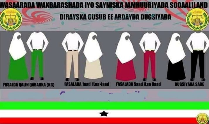 Wasaaradda Waxbarashada Somaliland oo War ka soo saartay Qorshaha Midaynta Dirayska Dugsiyada Dalka