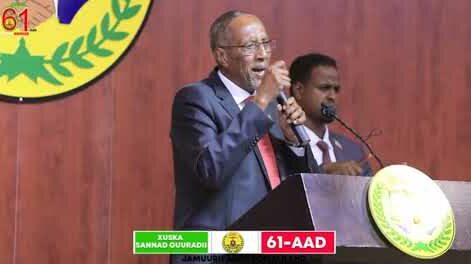 Nuxurka Khudbad Dhinacyo kala Duwan ka hadlaysa oo madaxweyne Muuse Biixi ka jeediyey Xuska 26 June