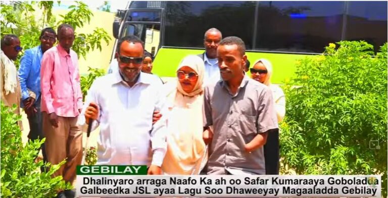 Somaliland: Dhalinyaro Aragga Naafo ka ah oo Socdaal ku maraya Gobollada Galbeedka Dalka