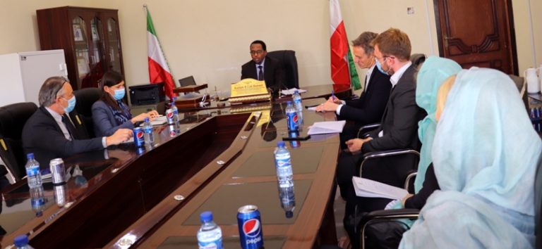 Guddoomiyaha Maxkamadda Sare ee Somaliland oo La Kulmay Wefti ka socda Midowga Yurub