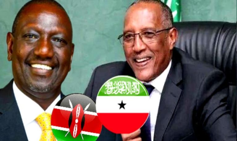 Madaxweynaha Somaliland Oo Markii u horeysay Ka Hadlay Madaxweynaha Cusub ee loo Doortay Kenya