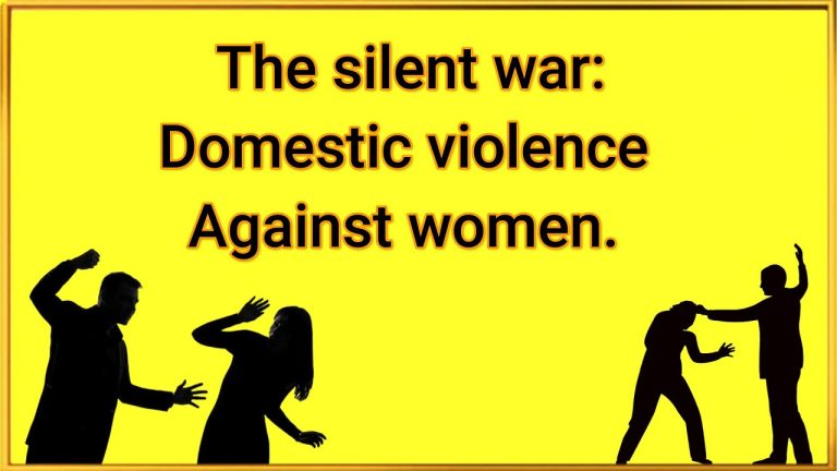 THE SILENT WAR: domestic violence against Women in Somaliland