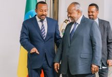 Ismail Omar Guelleh and Abiy Ahmed