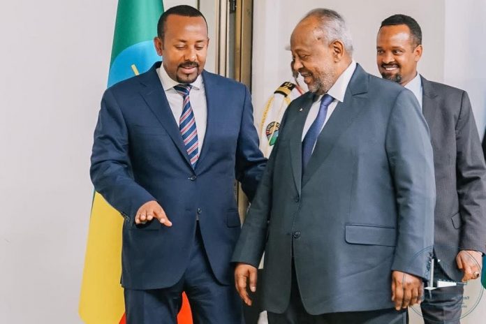 Ismail Omar Guelleh and Abiy Ahmed