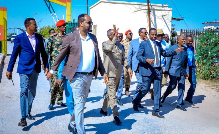 Madaxweynaha Somaliland oo kormeeray mashaariic laga hirgeliyey Xarumaha hay’adaha Dawladda