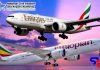 Ethiopian Airlines and Emirates Airways avoided Collision by SCAAA