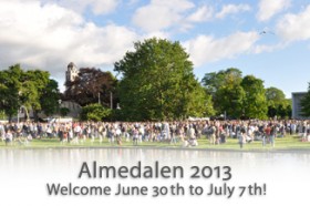 Almedalen, welcome_2013