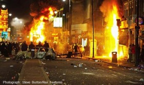 Riots-burning