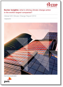 CDP-Global 500 Climate Change Report 2013