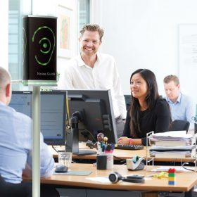 Noise Guide reduces office noise