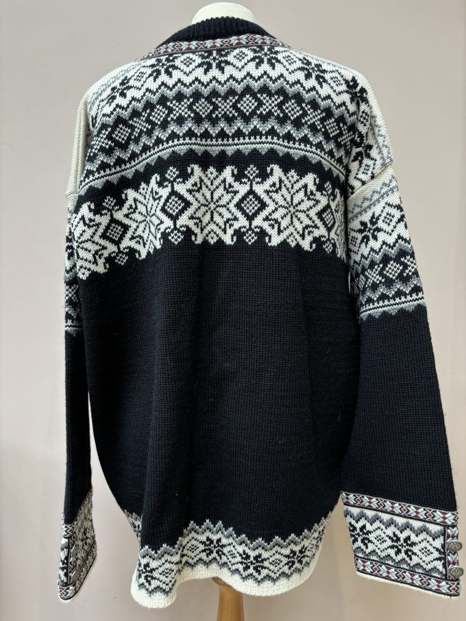 Gorgeous vintage fairisle wool cardigan size Large