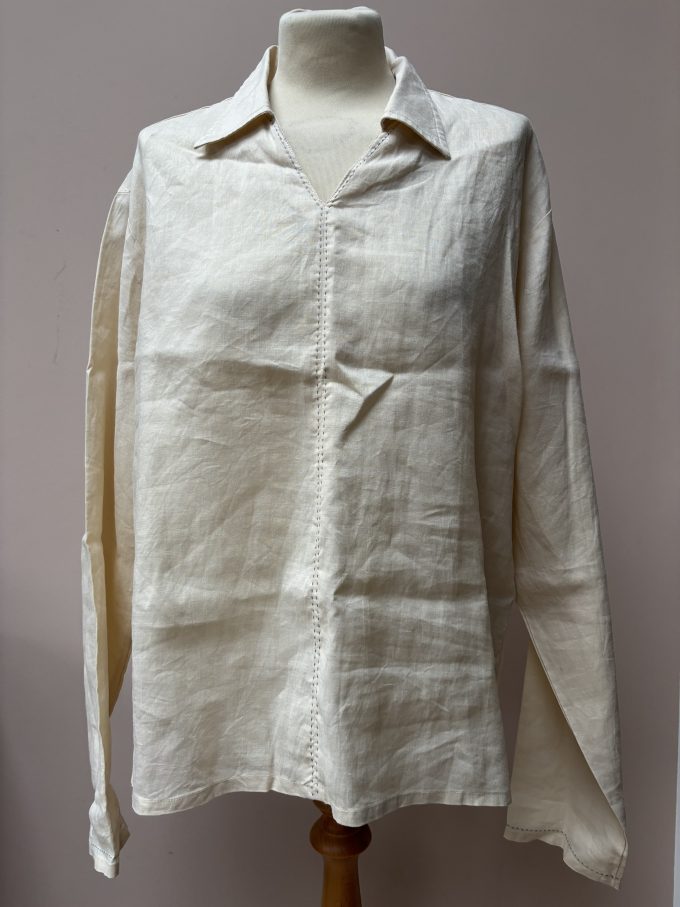 Beautiful 100% ramie (like linen) shirt size XL