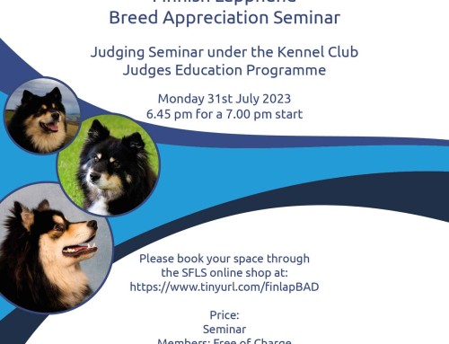 Breed Seminar (BAD) online 31/7/23 from 19:00