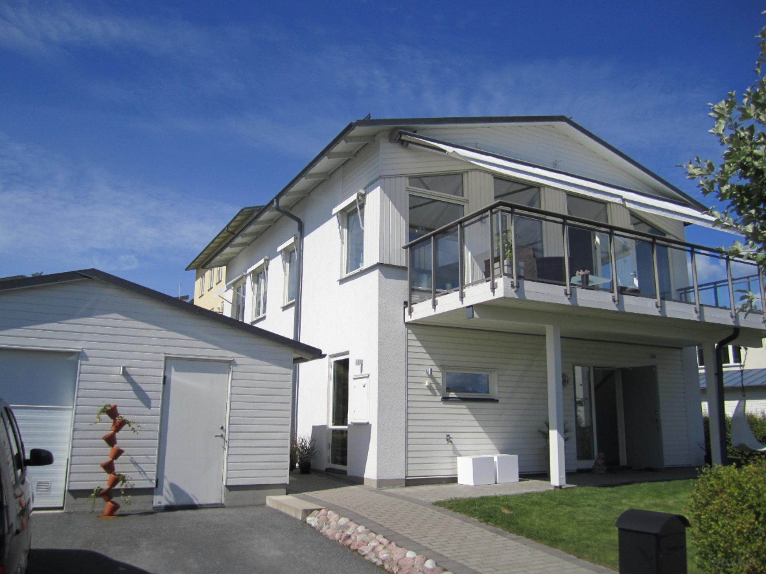 Utsida på villa Konsul Bohmans väg