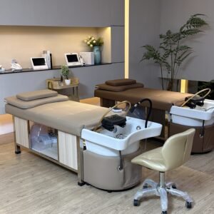 Headspa Luxry 2025 model with dubble circulation Headspa Basic Beige Edition – Limited Offer! Free scholing and hair products