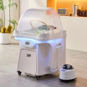 Headspa met 75 liter tank Geen toevoer en afvoer water nodig!  INCLUSIEF GRATIS SCHOLING en Haarproducten