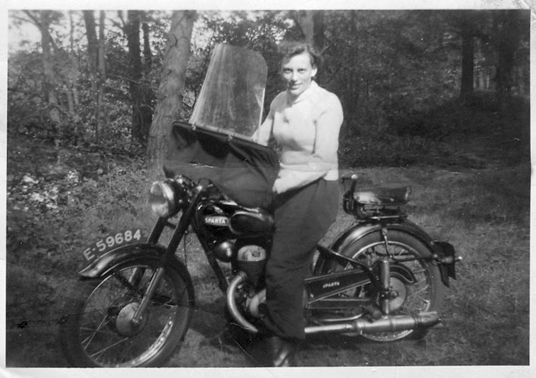 Moeders op de motor