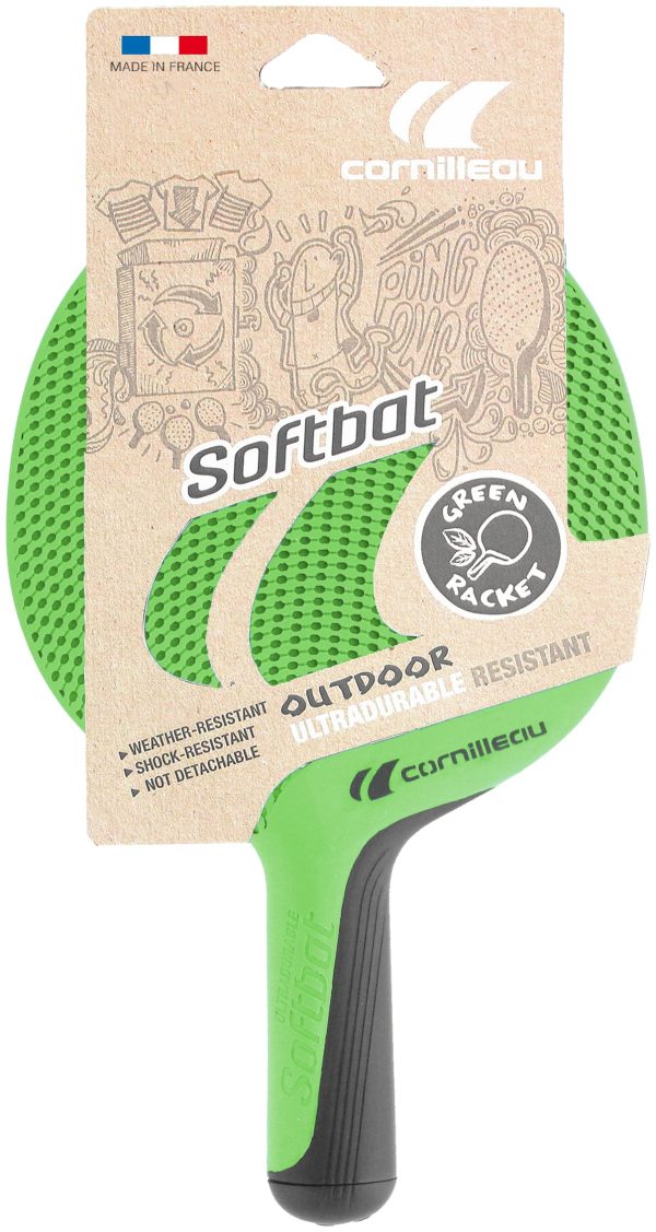 Bordtennisracket Cornilleau Softbat Eco Grön