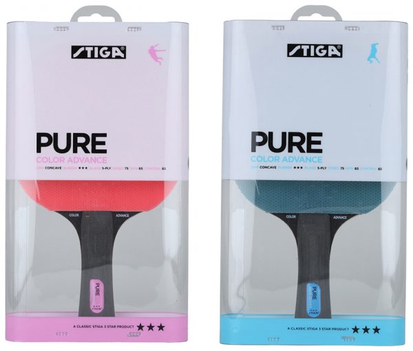 Bordtennisracket Stiga Sports Pure Color Advance Rosa