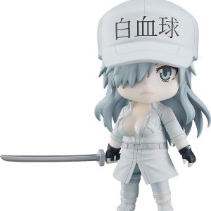 Cells at Work! Code Black Nendoroid Action Figure White Blood Cell Neutrophil 1196 10 cm