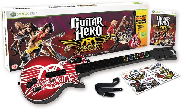 Guitar Hero Aerosmith Inkl. Gitarr
