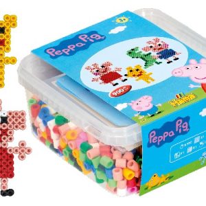 Hama Maxi Peppa Pig beads & pin plate in bucket