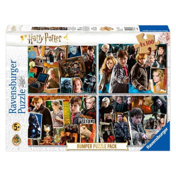 Harry Potter puzzle 4x100pcs