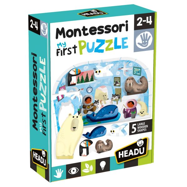 Headu - Montessori First Puzzle - The Pole