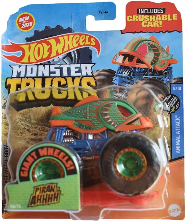 Hot Wheels Monster Jam Piran Aahh