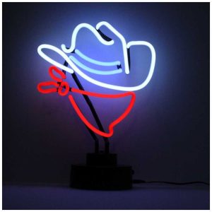 Licensierad Produkt Neonskulptur Cowboy