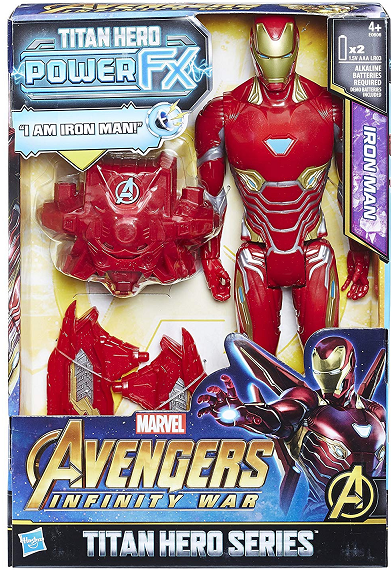 Marvel Avengers Infinity War Titan Hero Power FX Iron Man