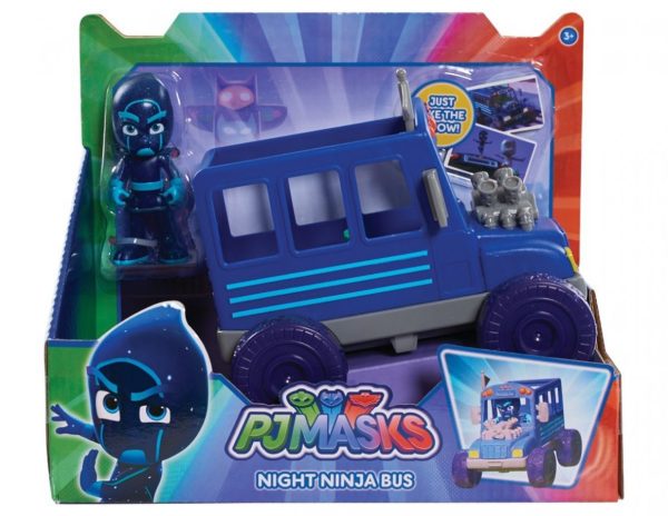 PJ Masks Vehicle & Play Set Night Ninja Bus