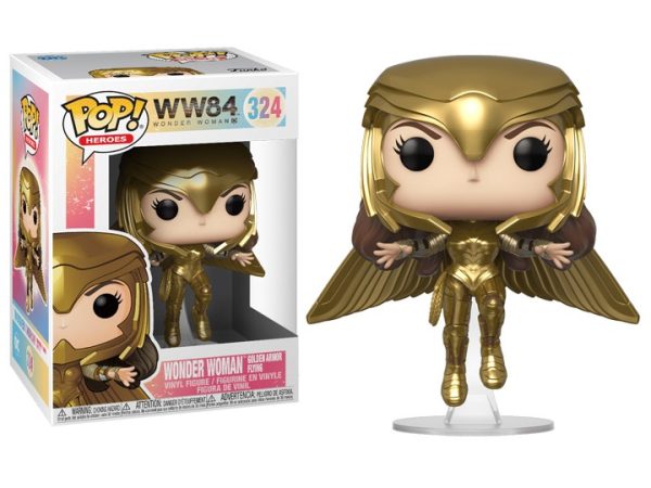 POP Heroes Wonder Woman 84 Wonder Woman Golden Armor