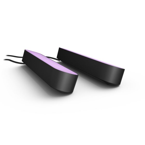 Philips Hue Play Light Bar 2 Pack Black White& Color Ambianc