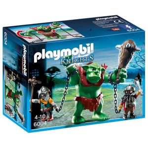 Playmobil Giant Troll with Dwarf Fighters