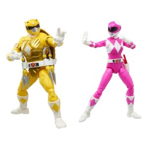 Power Rangers x TMNT Lightning Collection Action Figures 2022 Morphed April O-¦Neil & Michelangelo